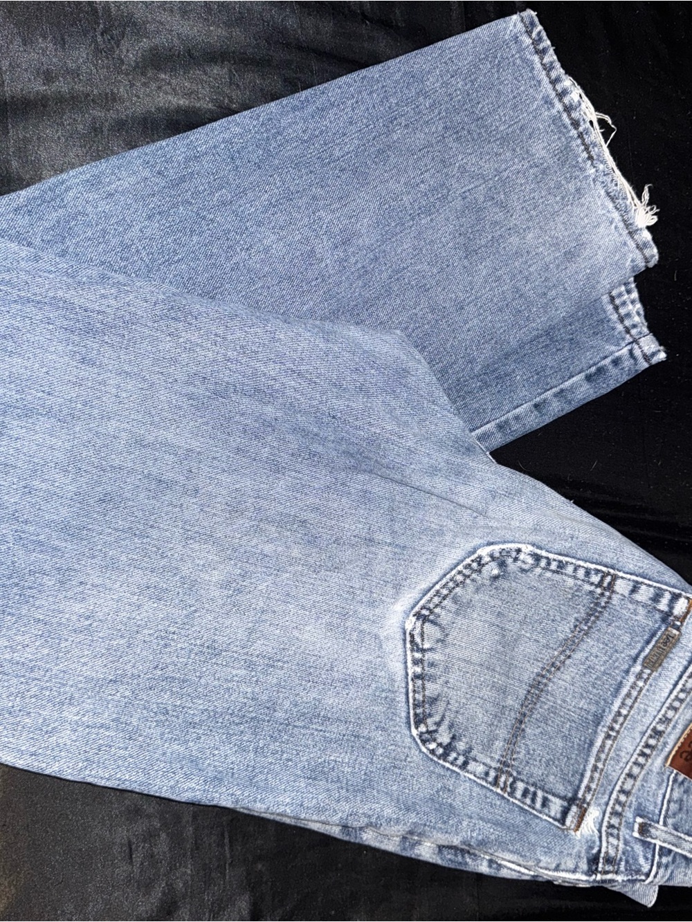 Lee Mens Light Wash Straight Leg Jeans - Light Blue